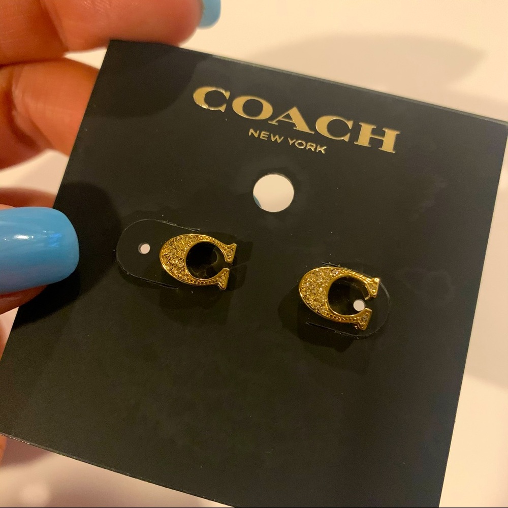 Coach Stud Earring